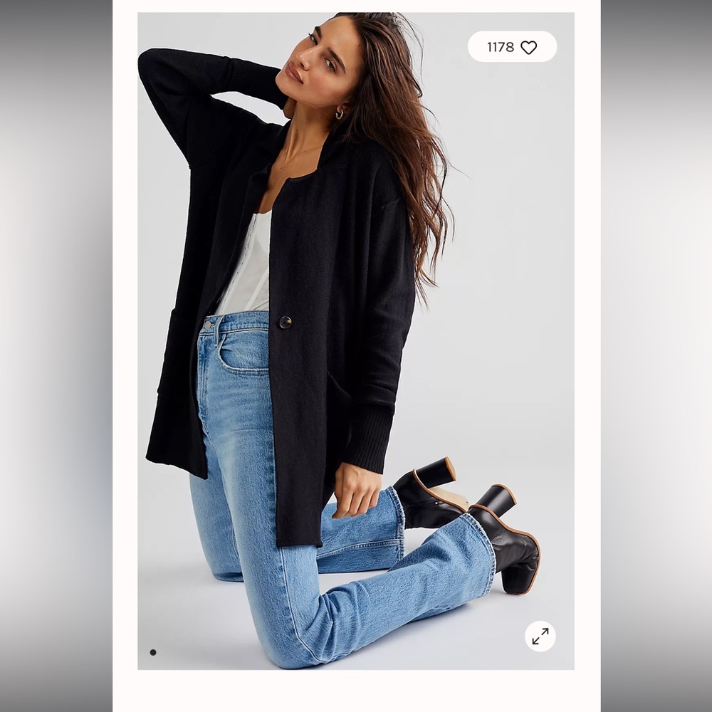 Free people care desert blazer
